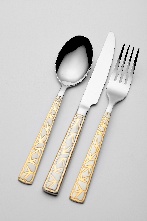 قاشق چنگال 126 پارچ مات 18/10 D 515GS