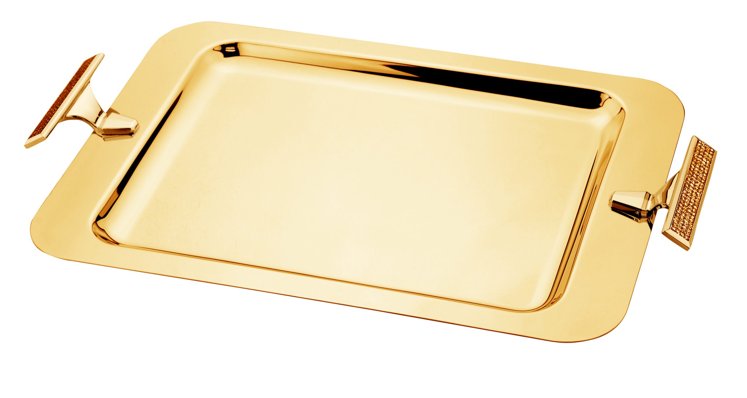 سینی مستطیل بزرگ نگین طلایی REGENT، کد H2509951
