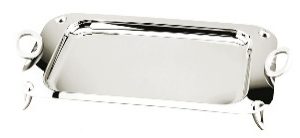 سینی مستطیل 50×31 پایه‌دار حلقه‌ای REGENT مدل OVATION SS