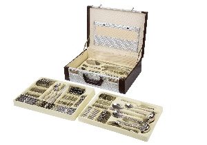 قاشق چنگال 128 پارچ مات 18/10 D 016S